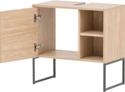 Waschbeckenunterschrank Limone Eiche hell Nachbildung B/H/T: ca. 60,4x59,5x33 cm