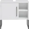 Waschbeckenunterschrank Limone weiß B/H/T: ca. 60,4x59,9x33,1 cm