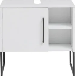 Waschbeckenunterschrank Limone weiß B/H/T: ca. 60,4x59,9x33,1 cm