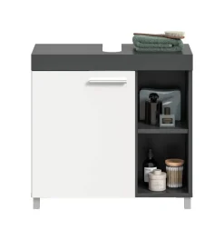 Waschbeckenunterschrank Noah weiß B/H/T: ca. 65x63x31 cm