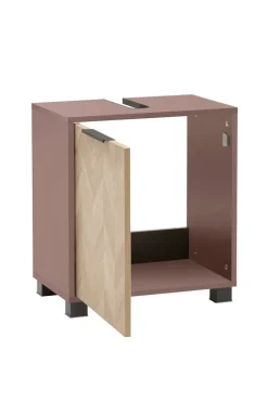Waschbeckenunterschrank Piazza braun B/H/T: ca. 50,3x56x33 cm