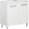 Waschbeckenunterschrank Quickset 312 WBU weiß glanz B/H/T: ca. 60x62x33 cm