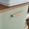 Waschbeckenunterschrank Quickset 963 salbei Nachbildung Eiche Riviera Nachbildung B/H/T: ca. 60,5x65x33 cm