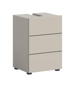 Waschbeckenunterschrank VIRA Cashmere schwarz B/H/T: ca. 38x56x34 cm