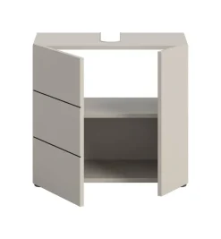 Waschbeckenunterschrank VIRA Cashmere schwarz B/H/T: ca. 60x57x34 cm