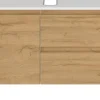 Waschbeckenunterschrank 4331-559 weiß Eiche Grand-Son Nachbildung B/H/T: ca. 80x56x34 cm