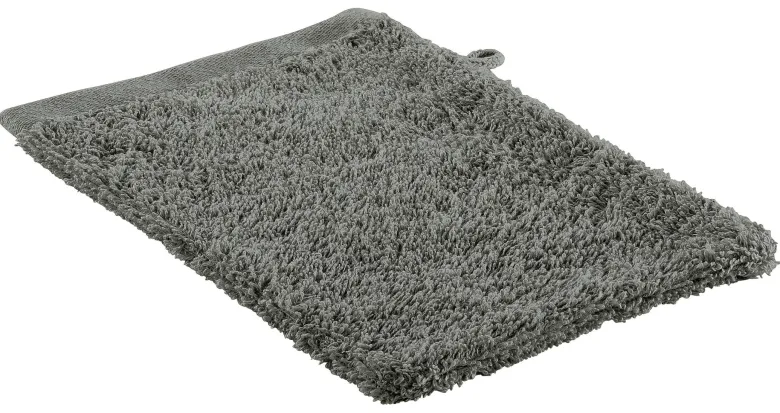 Waschhandschuh Miami Graphit Baumwolle B/L: ca. 15x21 cm