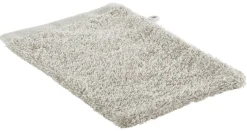 Waschhandschuh Miami silber Baumwolle B/L: ca. 15x21 cm
