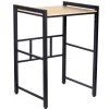 Waschmaschinenregal schwarz B/H/T: ca. 73x105x63 cm