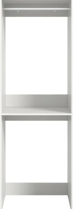 Waschmaschinenumbauschrank Free weiß B/H/T: ca. 66x196x66 cm