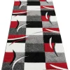 Webteppich Casino rot B/L: ca. 80x300 cm