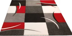 Webteppich Casino rot B/L: ca. 200x290 cm