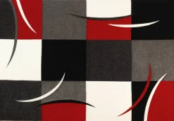 Webteppich Casino rot B/L: ca. 200x290 cm