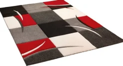 Webteppich Casino rot B/L: ca. 200x290 cm