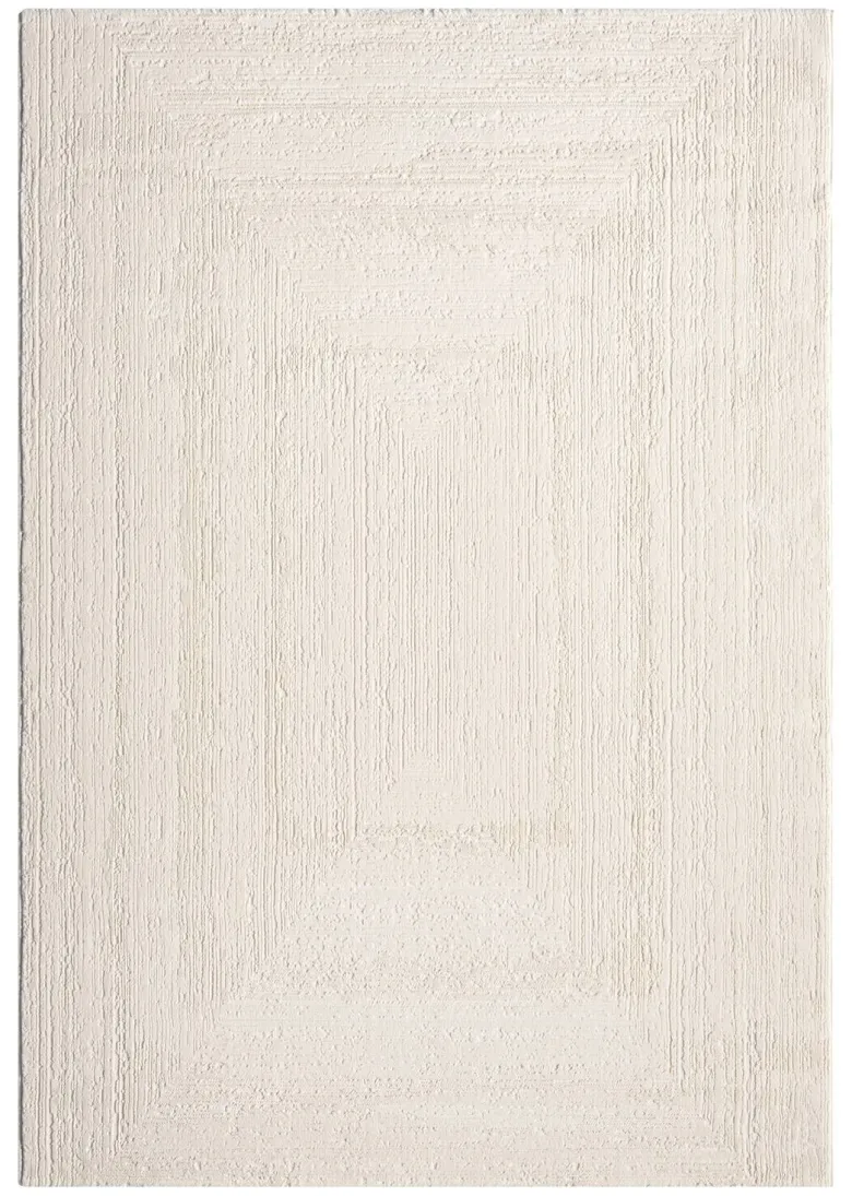 Webteppich Costa creme B/L: ca. 80x300 cm