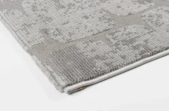 Webteppich Costa grau B/L: ca. 120x170 cm
