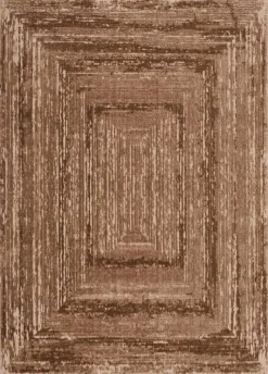 Webteppich Costa mokka B/L: ca. 80x300 cm