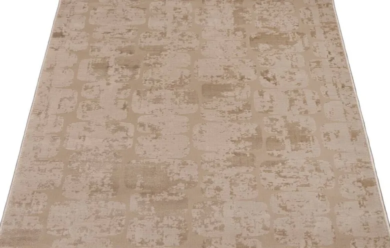 Webteppich Costa taupe B/L: ca. 160x230 cm