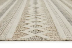 Webteppich Crosby Cremegrau B/L: ca. 200x290 cm