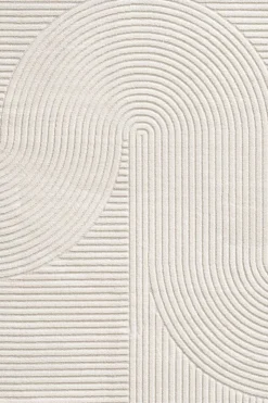 Webteppich Elio creme B/L: ca. 80x300 cm