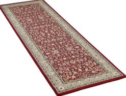 Webteppich Kashmar rot B/L: ca. 80x250 cm