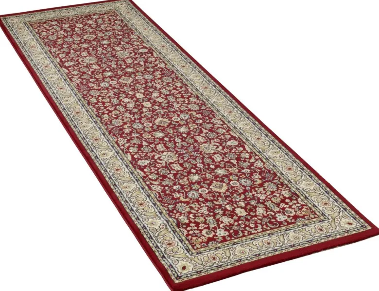 Webteppich Kashmar rot B/L: ca. 80x250 cm