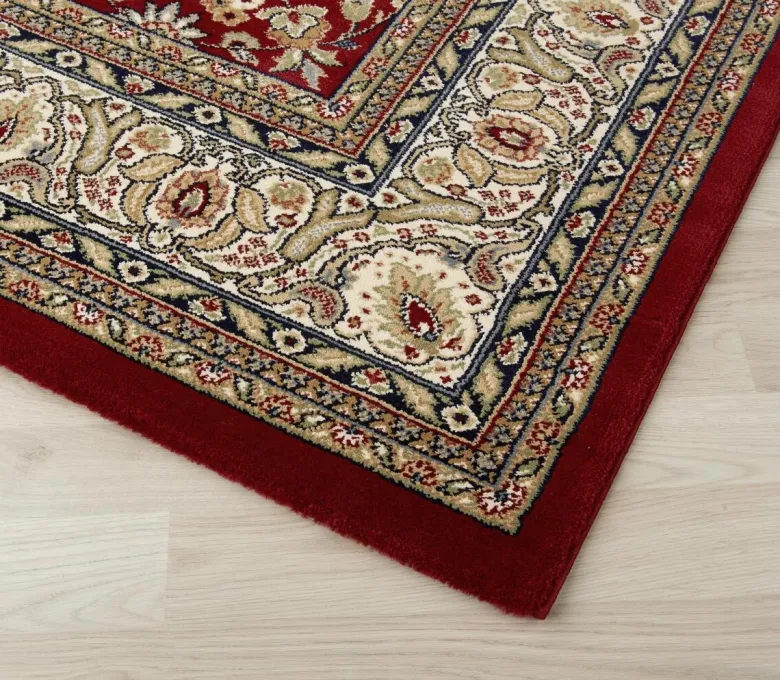 Webteppich Kashmar rot B/L: ca. 80x250 cm