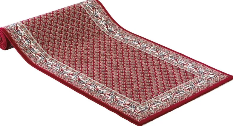 Webteppich Kashmar rot B/L: ca. 80x250 cm