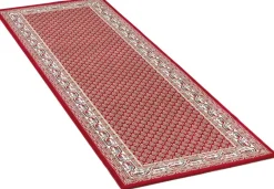 Webteppich Kashmar rot B/L: ca. 80x250 cm