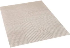 Webteppich Lucy creme B/L: ca. 160x220 cm