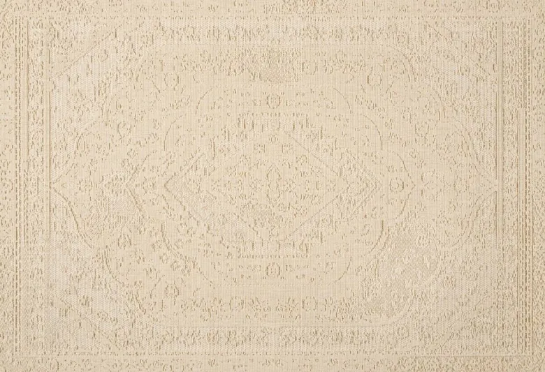 Webteppich Luxus beige B/L: ca. 120x170 cm
