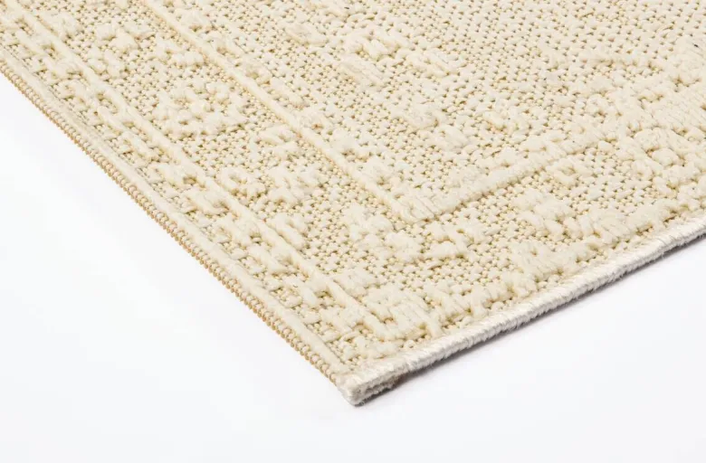 Webteppich Luxus beige B/L: ca. 120x170 cm