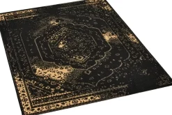 Webteppich Luxus schwarz B/L: ca. 160x230 cm