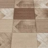 Webteppich Malta braun B/L: ca. 80x150 cm