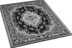 Webteppich Manila schwarz B/L: ca. 200x280 cm