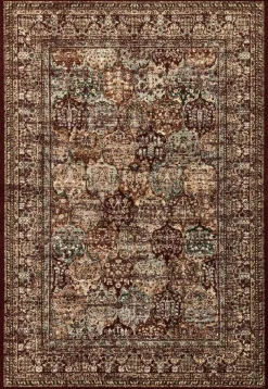 Webteppich Riviera rot B/L: ca. 80x250 cm