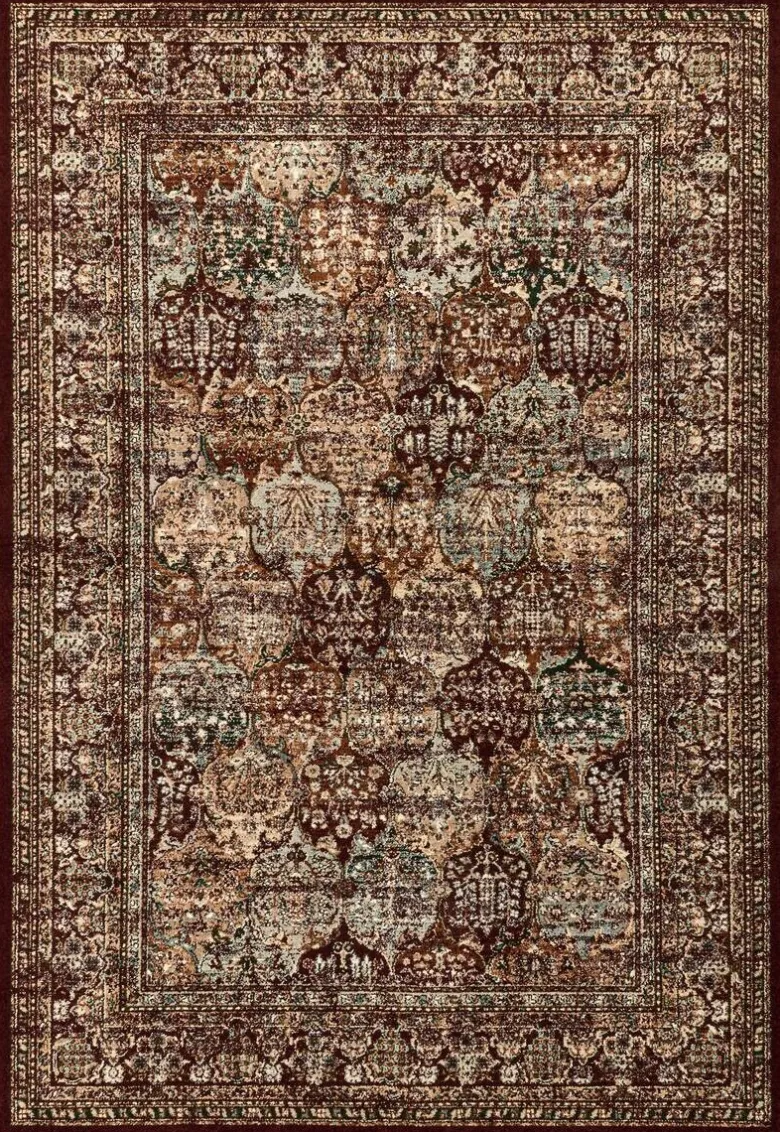 Webteppich Riviera rot B/L: ca. 80x250 cm