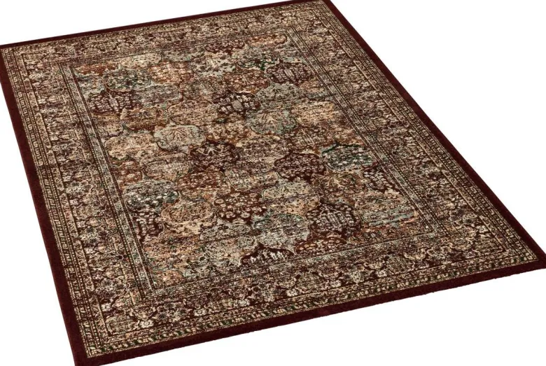 Webteppich Riviera rot B/L: ca. 80x250 cm