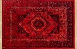 Webteppich Royal rot B/L: ca. 80x300 cm