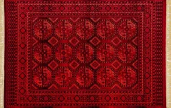 Webteppich Royal rot B/L: ca. 80x150 cm