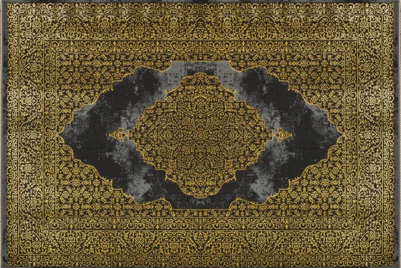 Webteppich Salsa gold B/L: ca. 160x230 cm