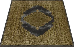 Webteppich Salsa gold B/L: ca. 160x230 cm