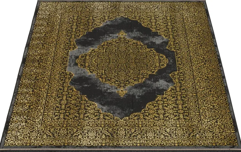 Webteppich Salsa gold B/L: ca. 160x230 cm