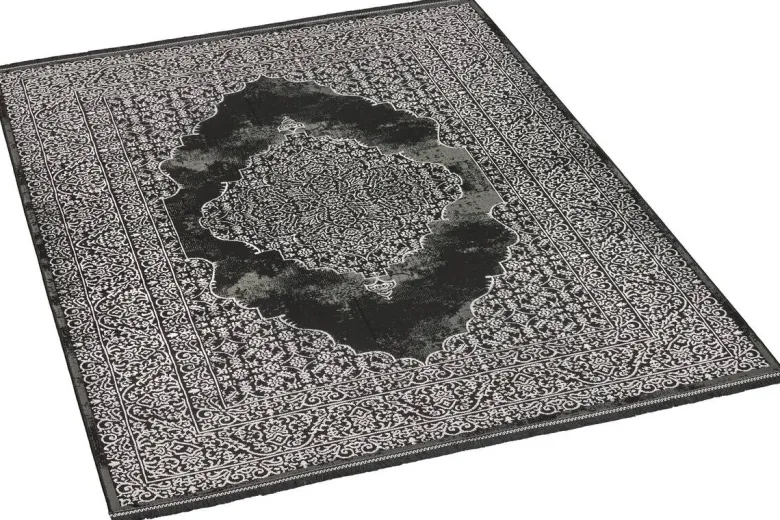 Webteppich Salsa schwarz B/L: ca. 80x150 cm