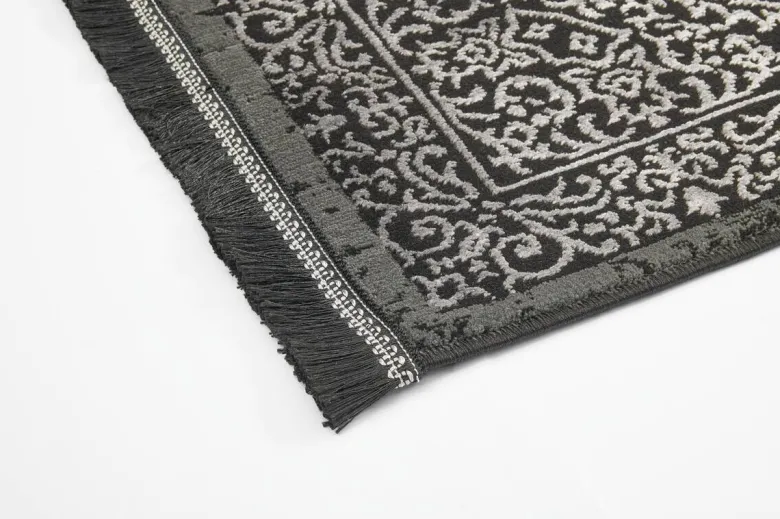 Webteppich Salsa schwarz B/L: ca. 80x150 cm