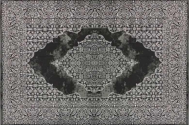 Webteppich Salsa schwarz B/L: ca. 80x150 cm