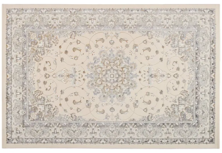 Webteppich Vero creme B/L: ca. 120x170 cm