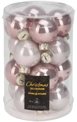 Weihnachtskugel rosa
