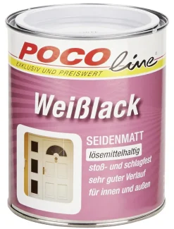 Weißlack weiß seidenmatt ca. 0,75 l