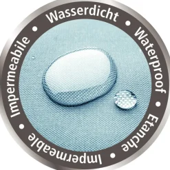 WENKO Duschvorhang Palmenstrand Polyethylen